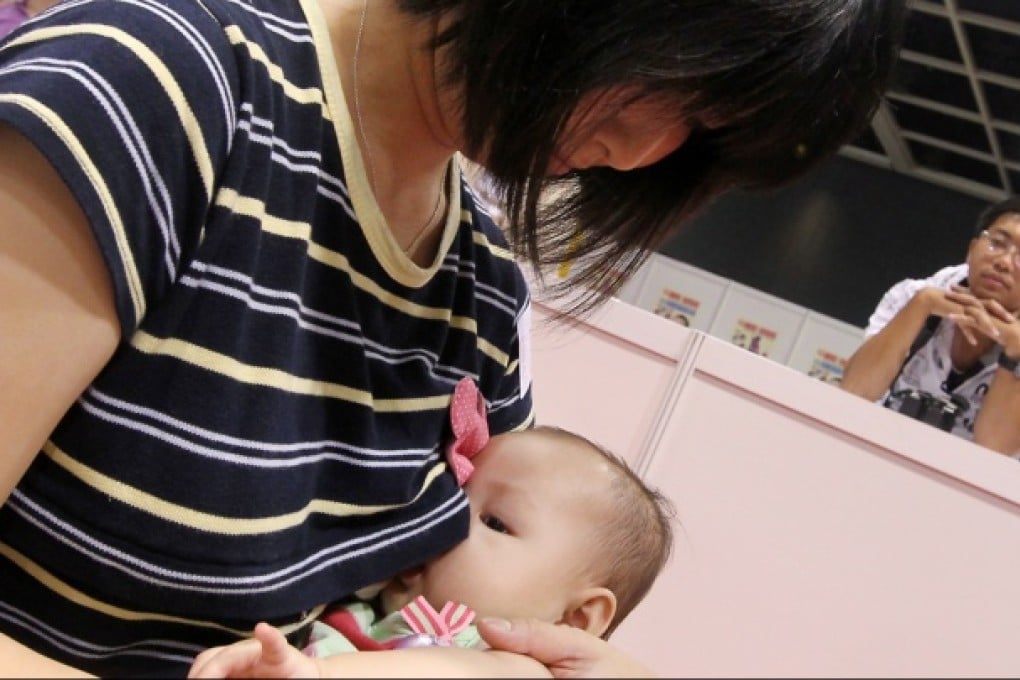 The government has been accused of squandering an opportunity to promote breastfeeding amid the furore over shortages of infant formula. Photo: May Tse