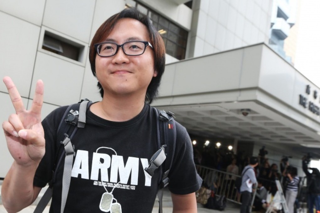 Unionist Stanley Ho Wai-hong leaves the High Court. Photo: Sam Tsang