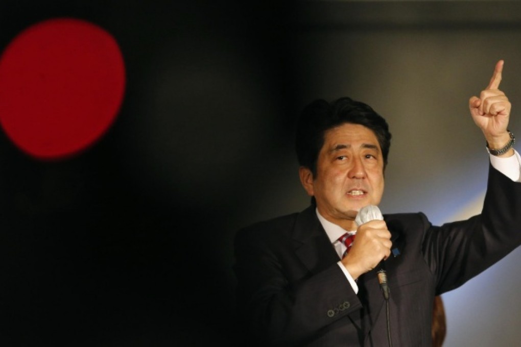 Prime Minister Shinzo Abe has failed to deliver on his promises to restructure an economy used to years of deflation. Photo: Reuters