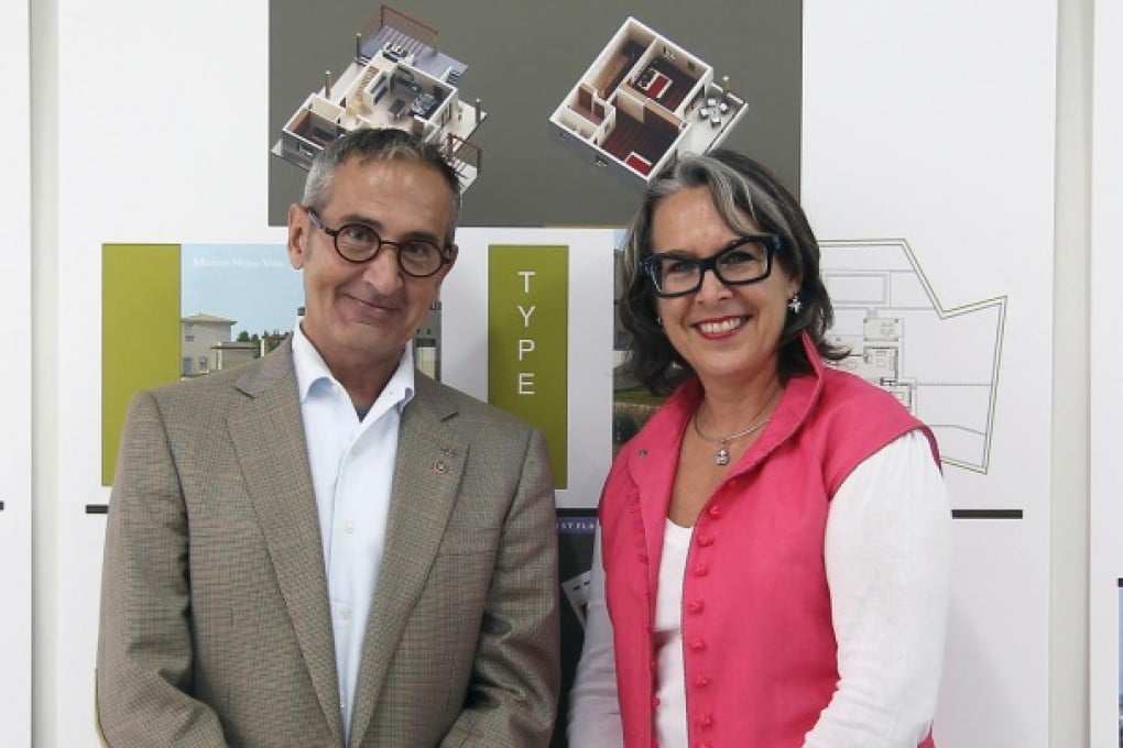 Michel Verdy and wife Lynda. Photo: Jonathan Wong