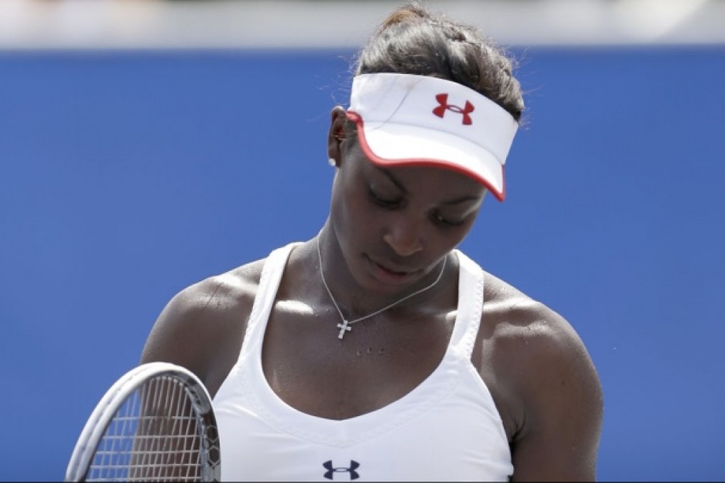 Sloane Stephens. Photo: AP
