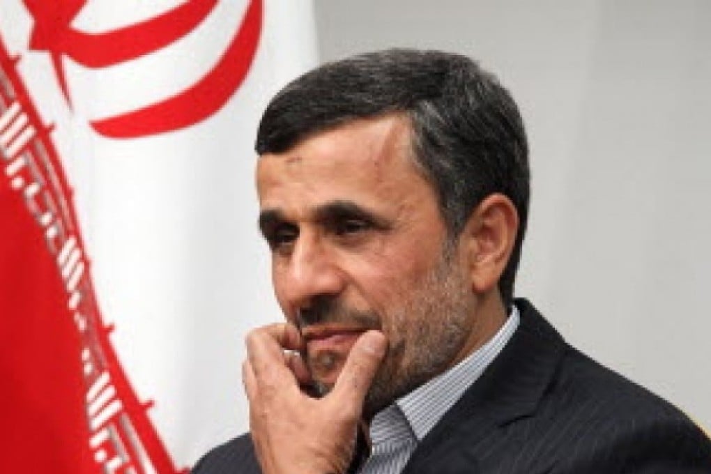 Iranian President Mahmoud Ahmadinejad. Photo: AFP