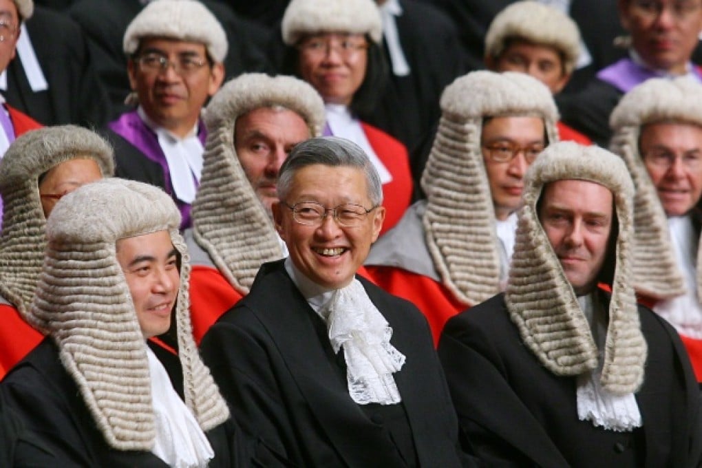 Chief Justice Andrew Li was diplomatic when he lauded rule of law in Hong Kong. Photo: Sam Tsang