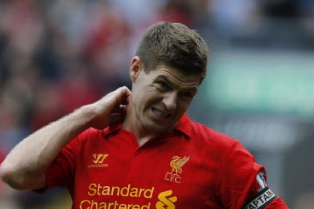 Liverpool's Steven Gerrard. Photo: Reuters
