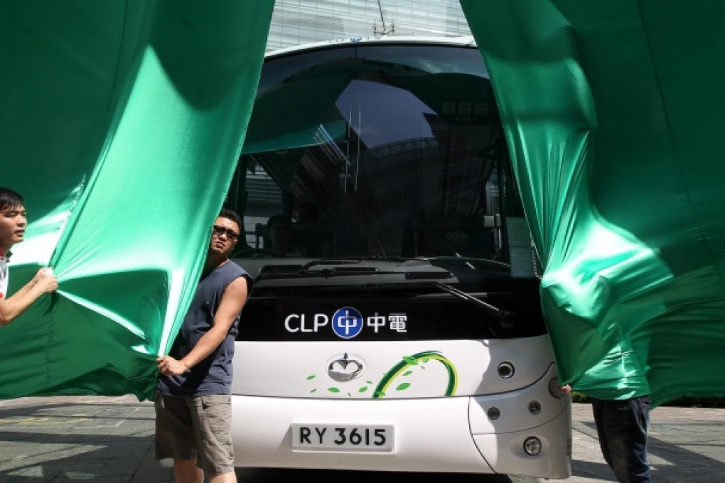 The coach can travel 250 to 300 kilometres on a three-hour charge and reach a speed of 80km/h. Photo: Jonathan Wong