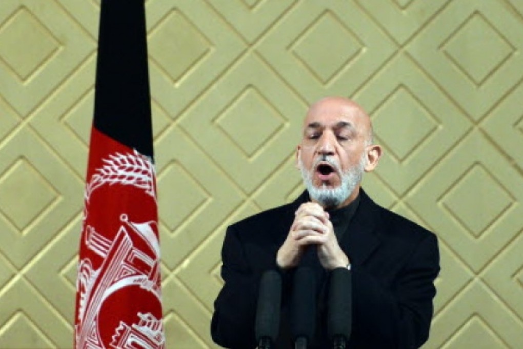 Afghan President Hamid Karzai. Photo: AFP