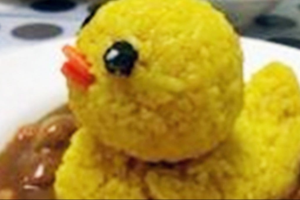 Curry duck rice, inspired by artist Florentijn Hofman. Photo: SCMP