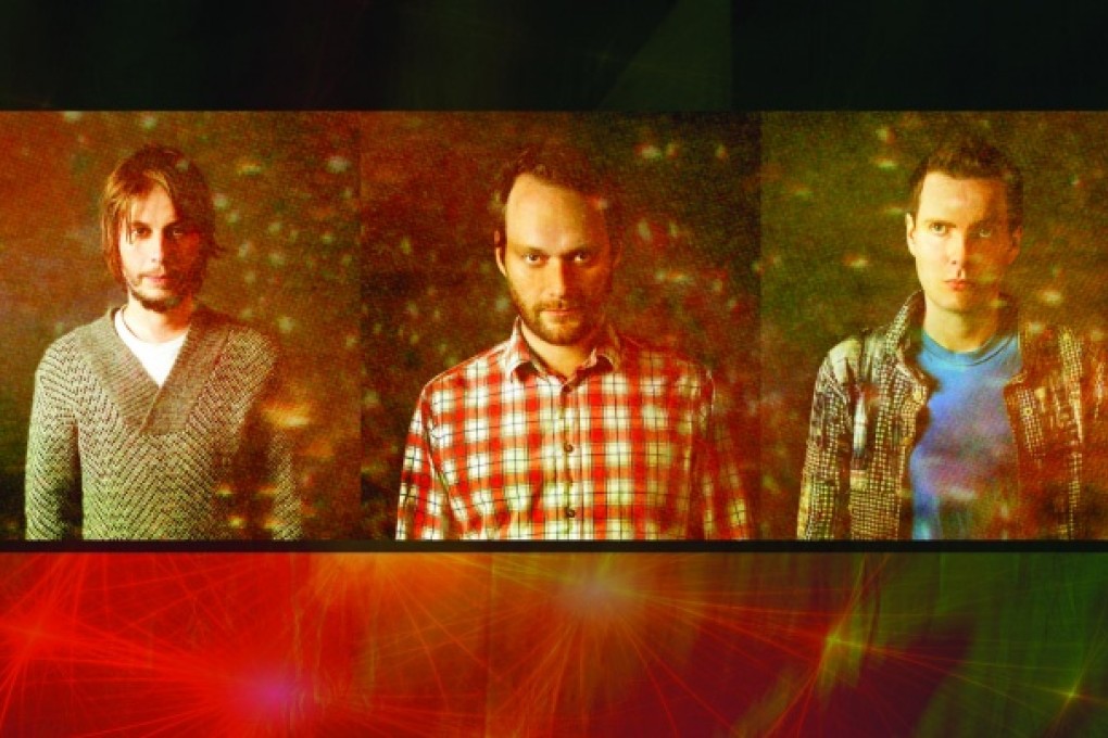 Sigur Rós are Orri Pál Dýrason, Georg Hólm and Jónsi Birgisson.