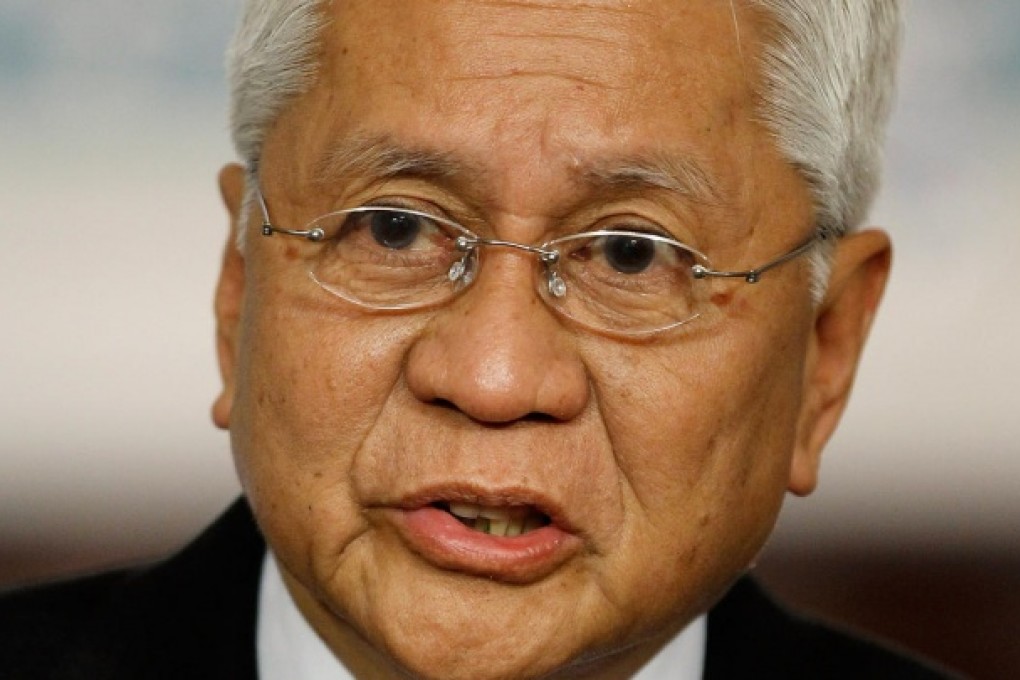 Philippine Foreign Secretary Albert del Rosario