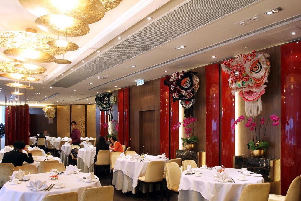 The opulent interior of Cornucopia Fine Dining. Photo: Edward Wong