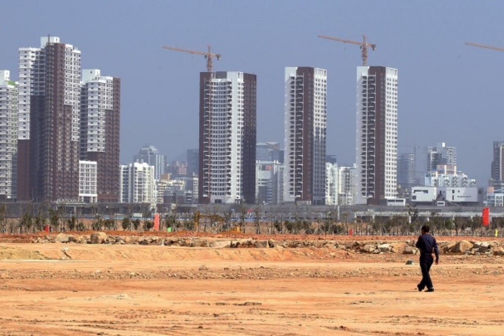 The Qianhai development zone in Shenzhen. Photo: Edward Wong