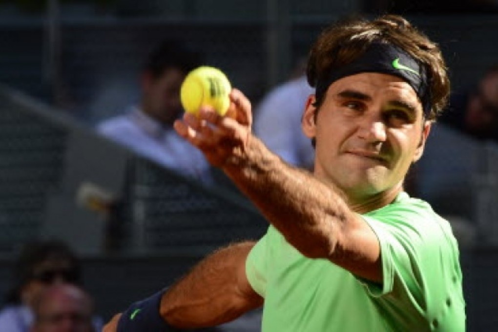 Roger Federer. Photo: AFP