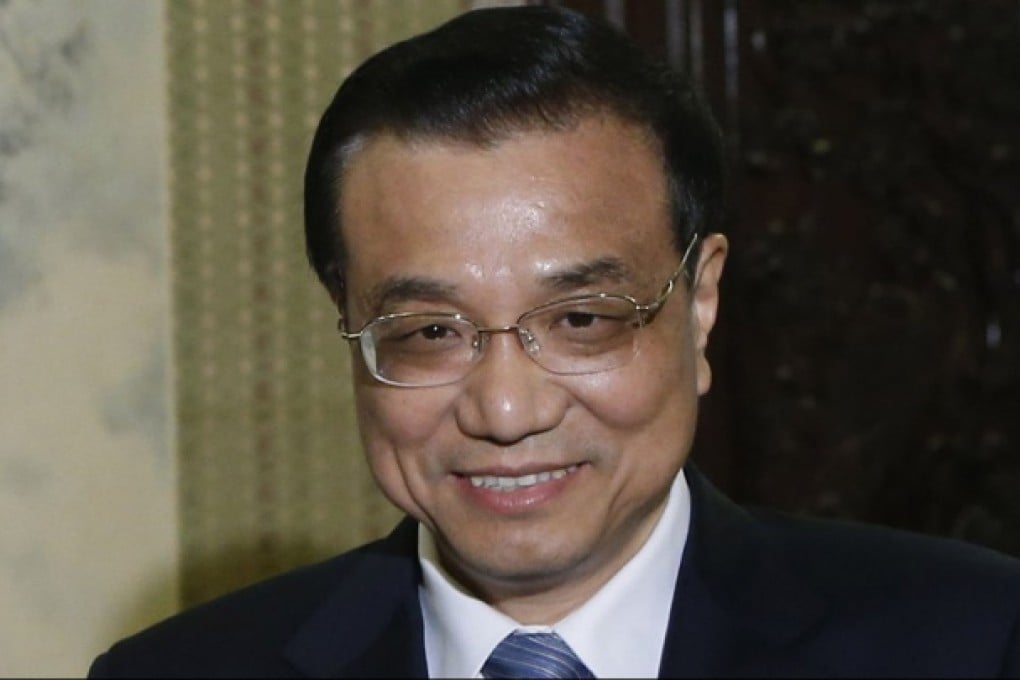 Chinese Premier Li Keqiang. Photo: Reuters