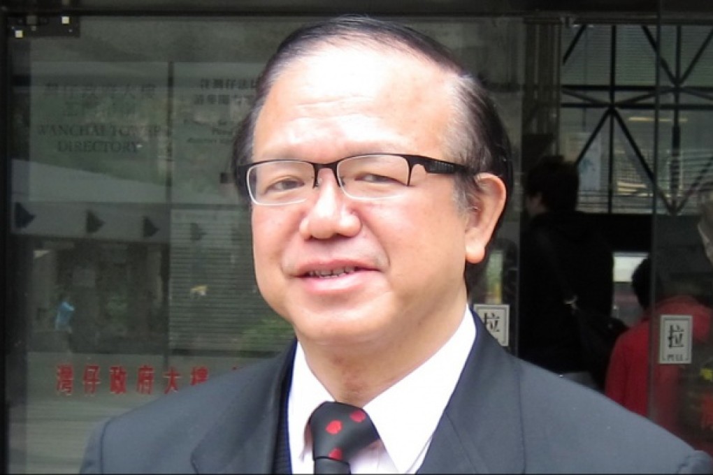 George Tam Siu-ping, principal of the Hong Kong Wah Yan College