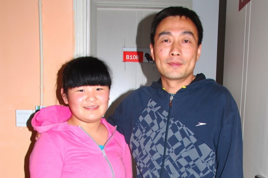 Zhang Chunmei and coach Liu Chunyi. Photo: Choi Chi-yuk