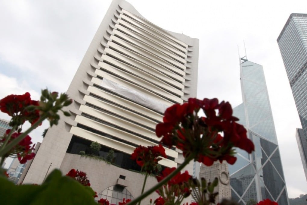 Hong Kong Club Building in Central. Photo: Felix Wong