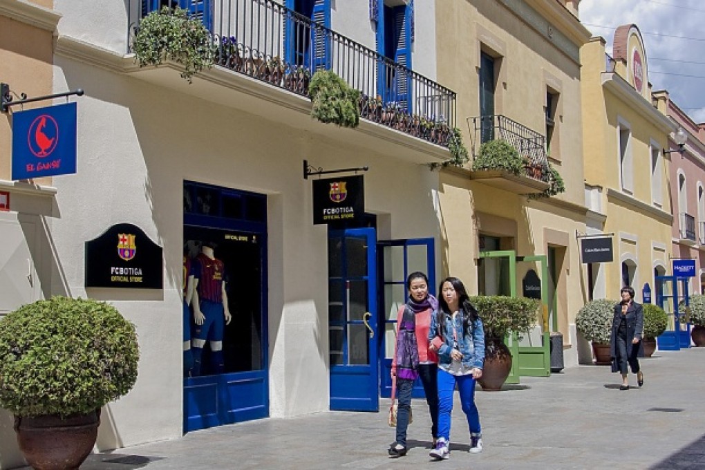 La Roca Village, near Barcelona, Spain.