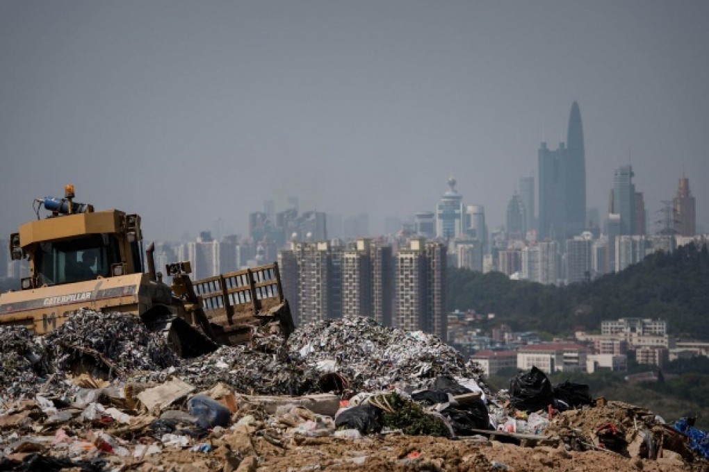 Hong Kong's landfills are nearing capacity. Photo: AFP