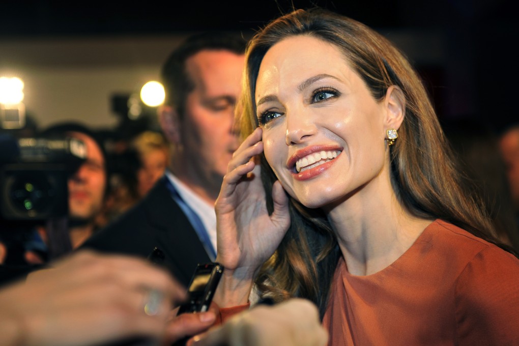 Angelina Jolie, pictured last year, has revealed that she underwent a double mastectomy. Photo: AFP