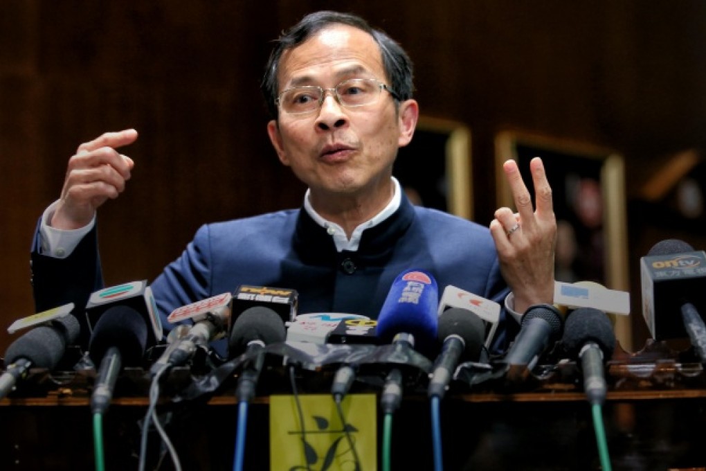 Under-fire Legco president Jasper Tsang. Photo: Sam Tsang