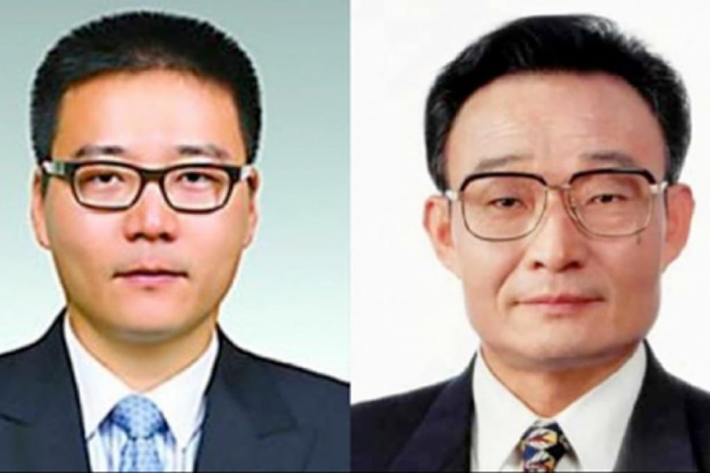 Wu Lei (left) and Wu Bangguo. Photo: SCMP Pictures