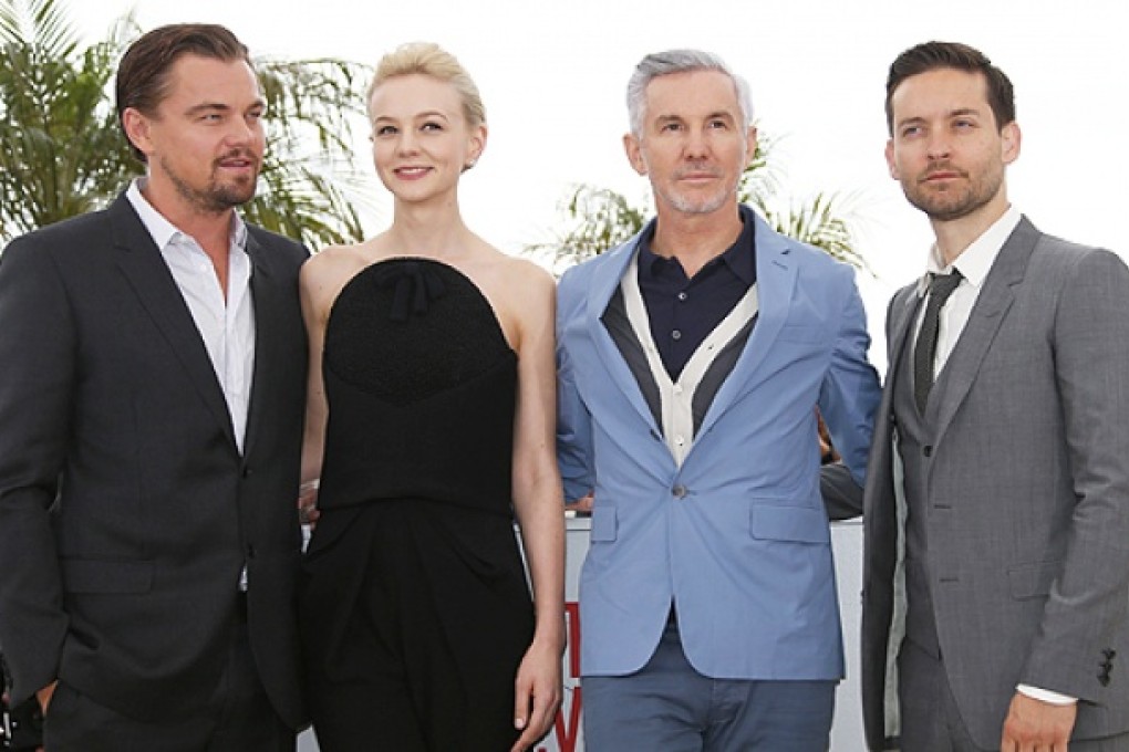 (Left to right) US actor Leonardo DiCaprio, British actress Carey Mulligan, Australian director Baz Luhrmann and US actor Tobey Maguire pose during the photocall for 'The Great Gatsby' at the 66th annual Cannes Film Festival in Cannes, France, on Wednesday. Photo: EPA