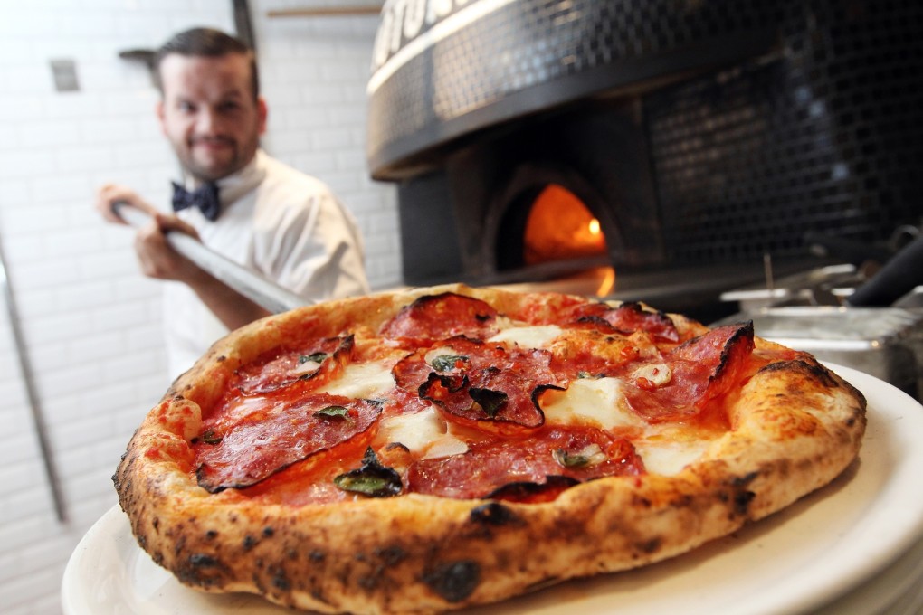 Sopressata pizza by chef Vito Chiavacci at Motorino in Central. Photo: May Tse