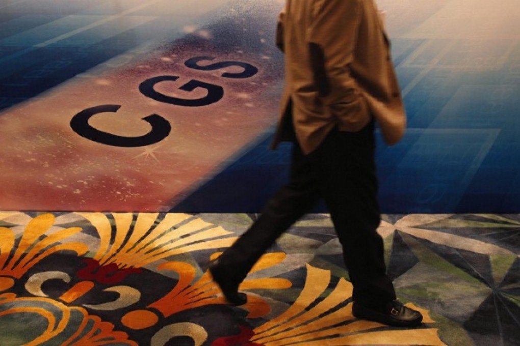 China Galaxy Securities has raised HK$8.3 billion from its initial public offering after pricing its shares at HK$5.30 each, near the bottom of its range. The state-owned brokerage firm hired a record 21 investment banks as bookrunners. Photo: Reuters