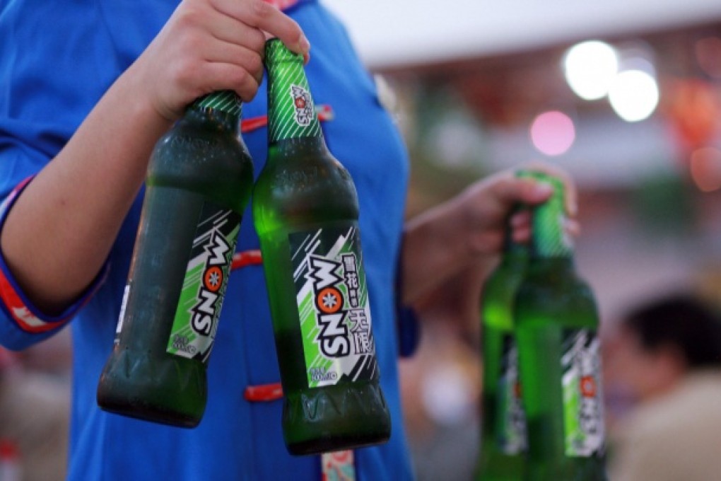 Higher-than-usual temperatures in the first quarter helped to boost sales volumes of China Resources' Snow beer. Photo: One Red Eye