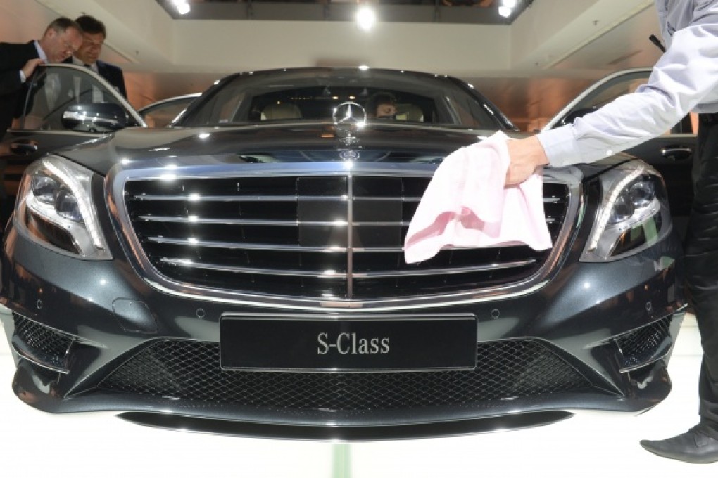 Daimler says the rear of its new S-class is designed with chauffeur-driven Asians in mind. Photo: AP