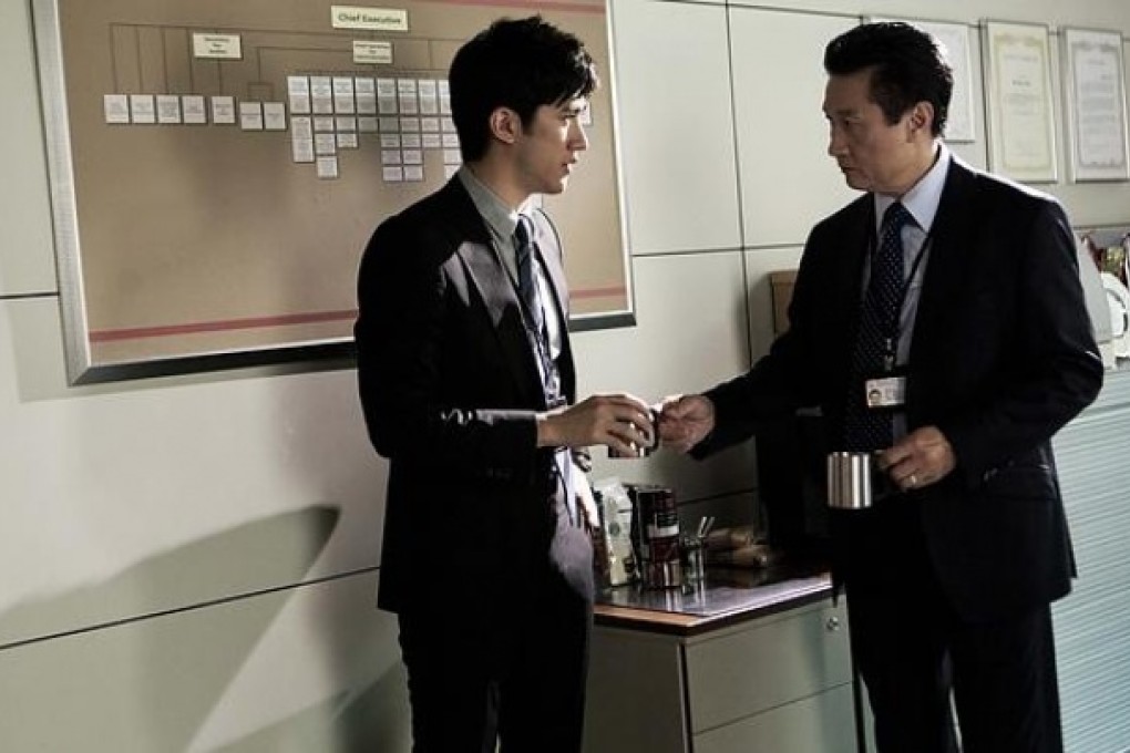 Alec Tsui (right) revisits his ICAC roots in Cold War, a Hong Kong film. Photo: supplied