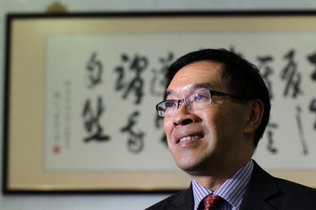 Portrait of Carlson Tong Ka-shing, Chairman of The Securities and Futures Commission. Photo: Nora Tam
