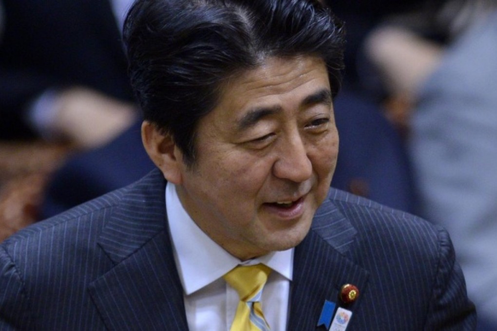 Japanese Prime Minister Shinzo Abe