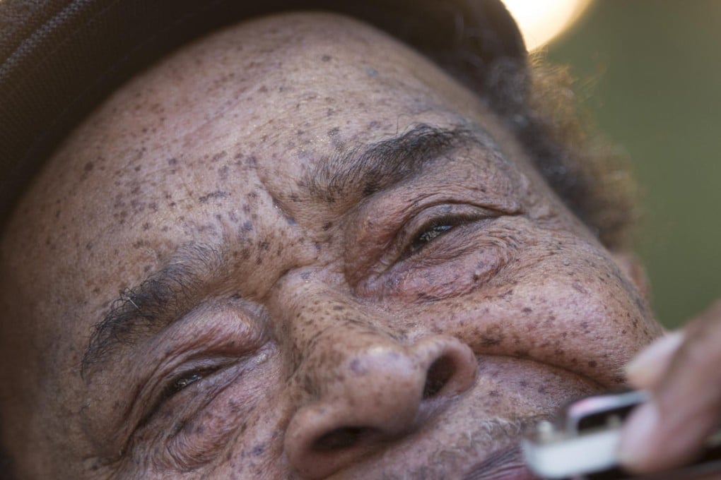 Blues harmonica legend James Cotton.Photo: Zuma Press/Corbis