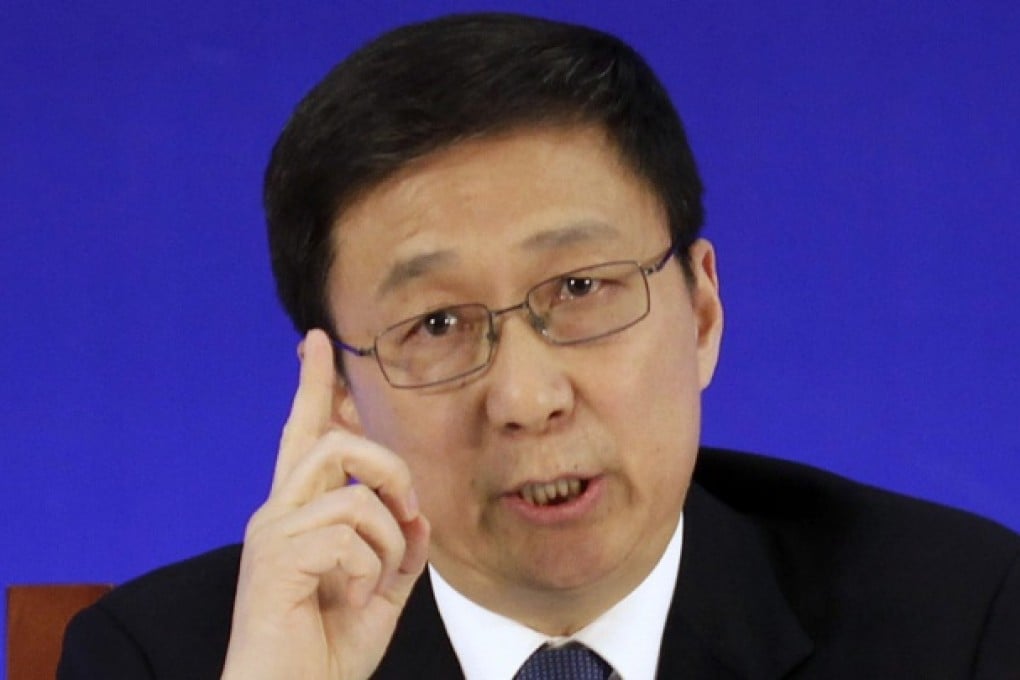 Shanghai Mayor Han Zheng. Photo: AP