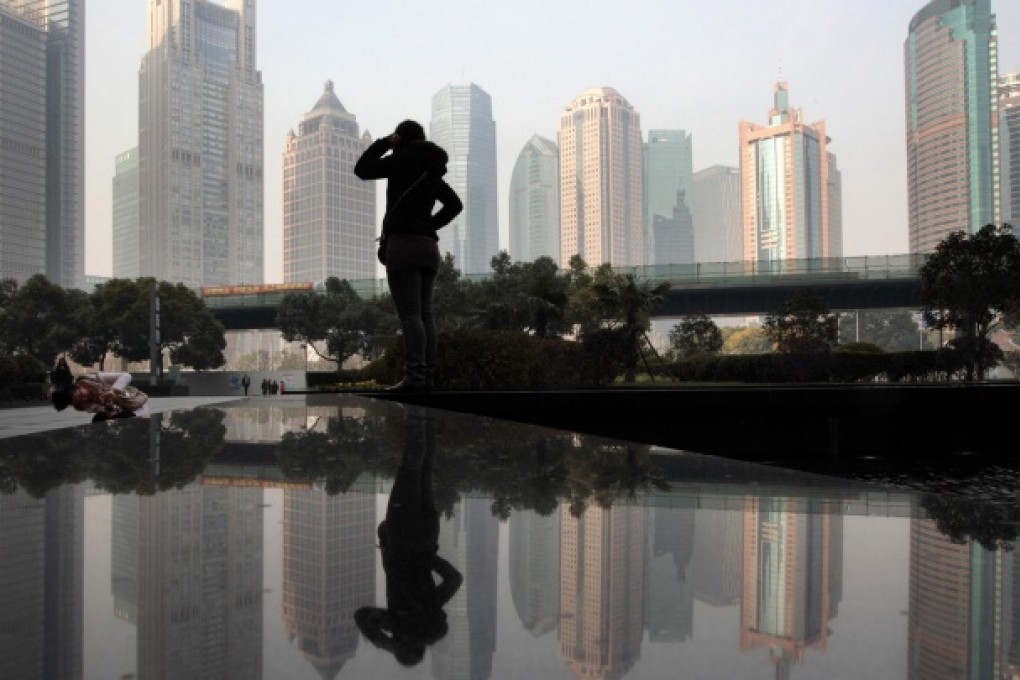 Shanghai's office market is drawing plenty of attention from institutional investors at home and abroad. Photo: Bloomberg