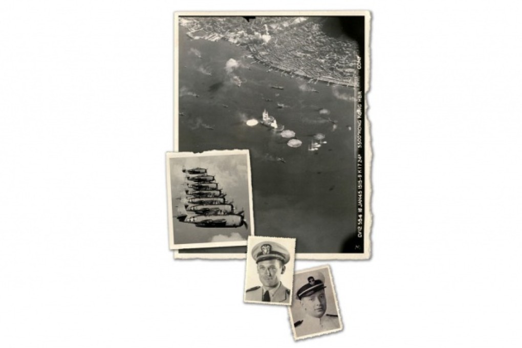 Bombs from the Avenger squadron rain down on Hong Kong.