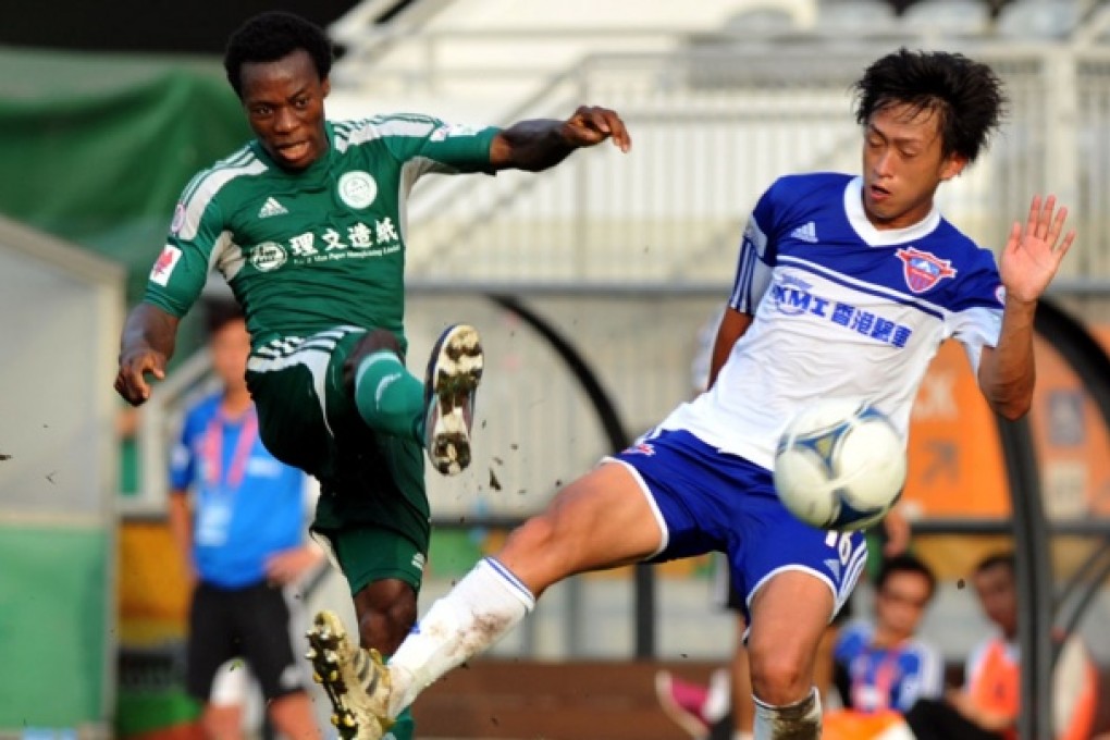 Wofoo Tai Po lost 2-1 to Tuen Mun. Photo: Xinhua