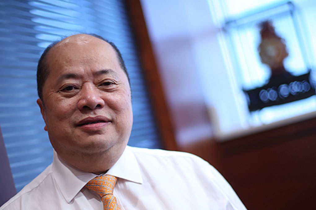 Christopher Cheung Wah-fung, legislator for the financial services sector. Photo: Sam Tsang