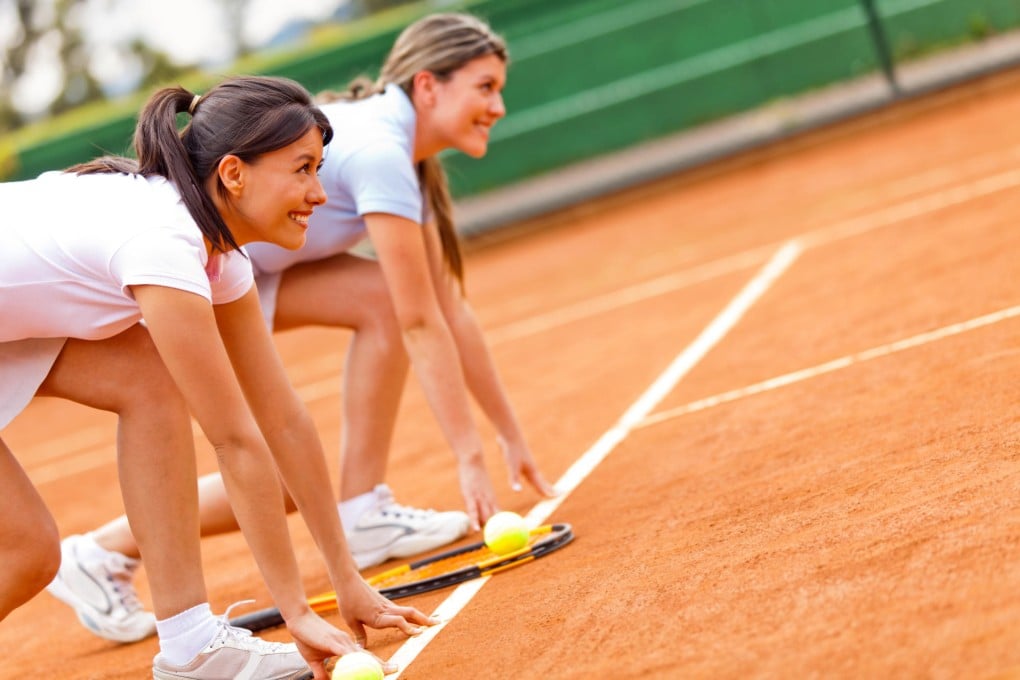 Tennis gives you a great workout and it's a lot of fun to play.