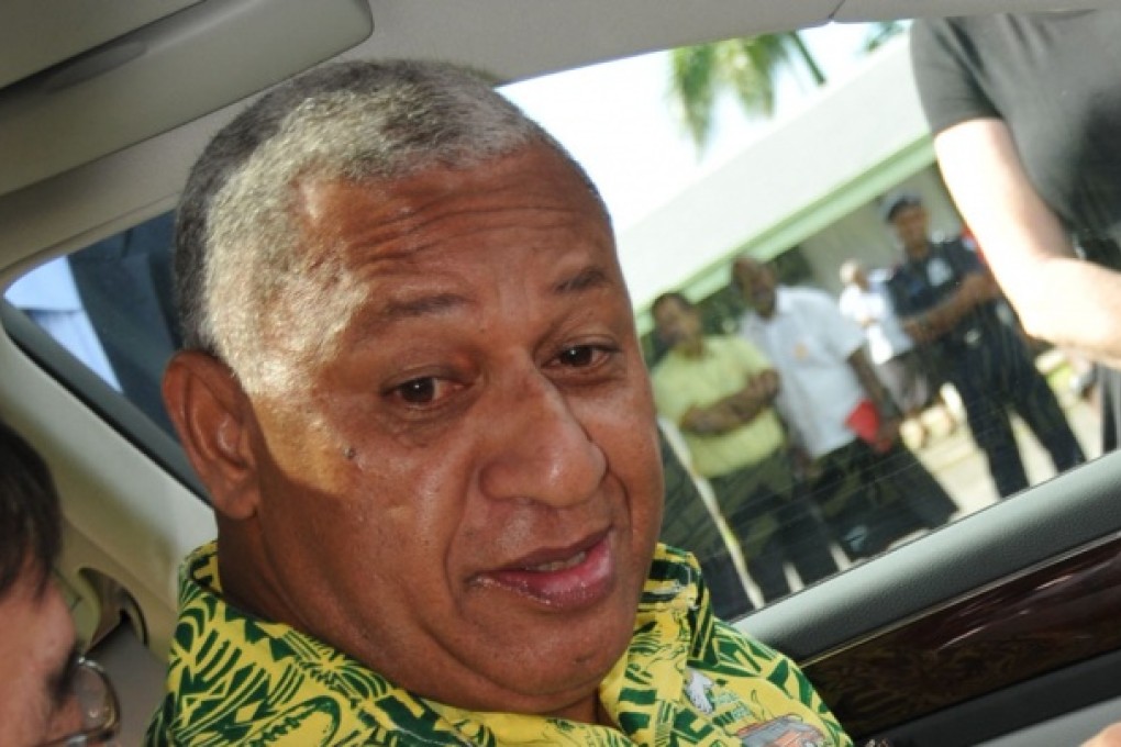 Fijian Prime Minister Voreqe Bainimarama. Photo: Xinhua