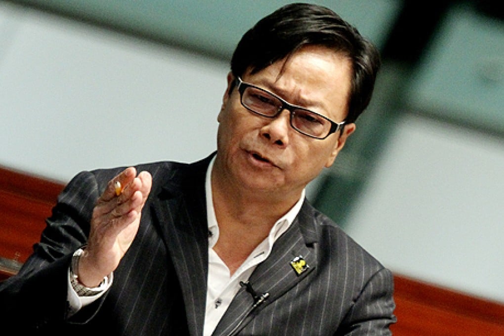 Legislator Wong Yuk-man. Photo: Sam Tsang