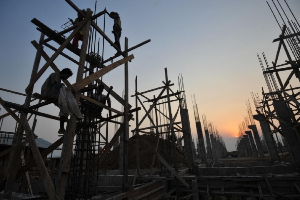 Myanmar's infrastructure is dwarfed in size by other Southeast Asian countries like Thailand and Vietnam, while much of its property dates from colonial times. Photo: AFP