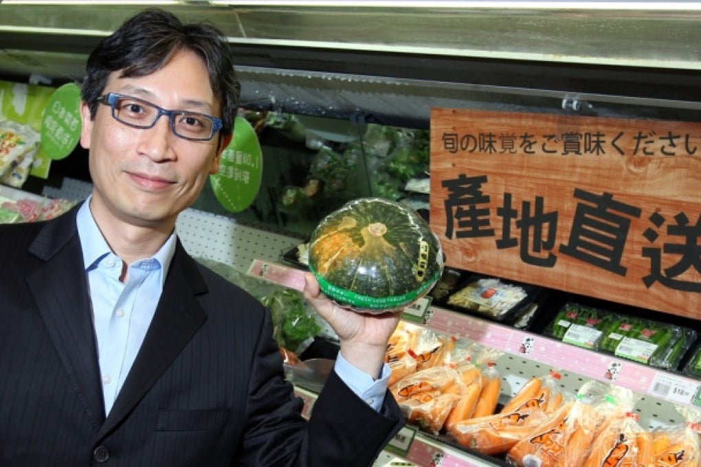 Daniel Chong, CEO of YATA department store, poses for a photo at the store in Sha Tin. Photo: Edmond So