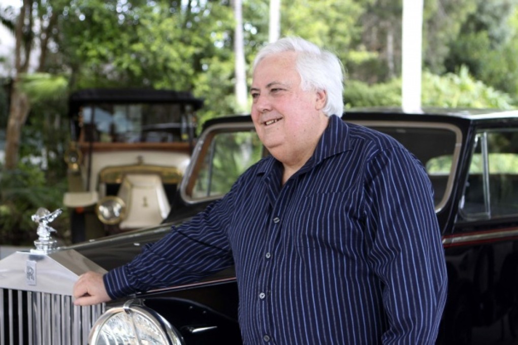 Australian mining tycoon Clive Palmer. Photo: Reuters