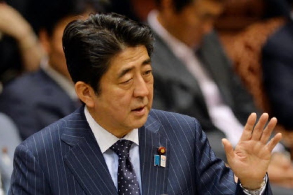 Jpanaese Prime Minister Shinzo Abe. Photo: AFP