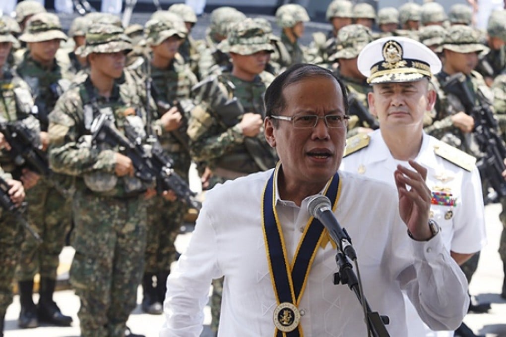 President Aquino vowed to defend Philippine sovereignty. Photo: Reuters