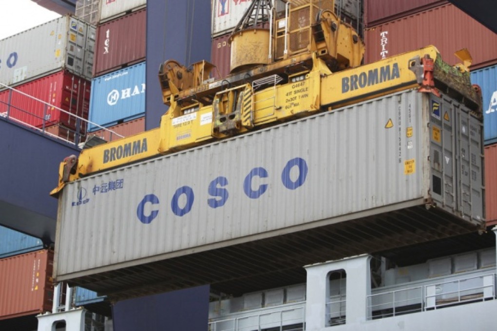 Shares in Cosco Pacific rose 4.07 per cent to HK$11.24 yesterday after it announced the deal on Monday night.