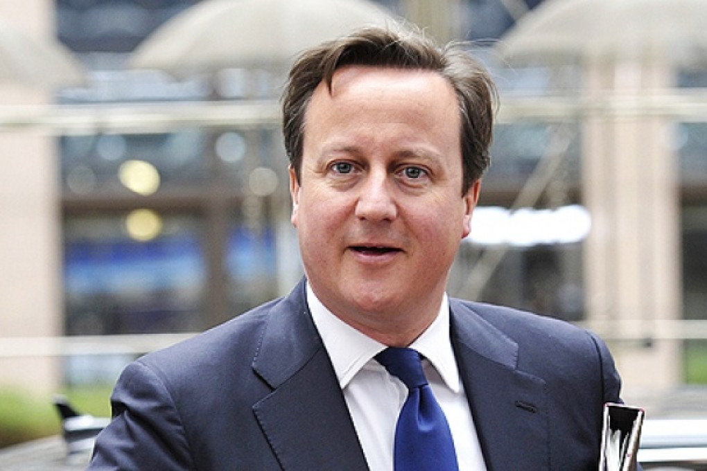 British Prime Minister David Cameron. Photo: AFP
