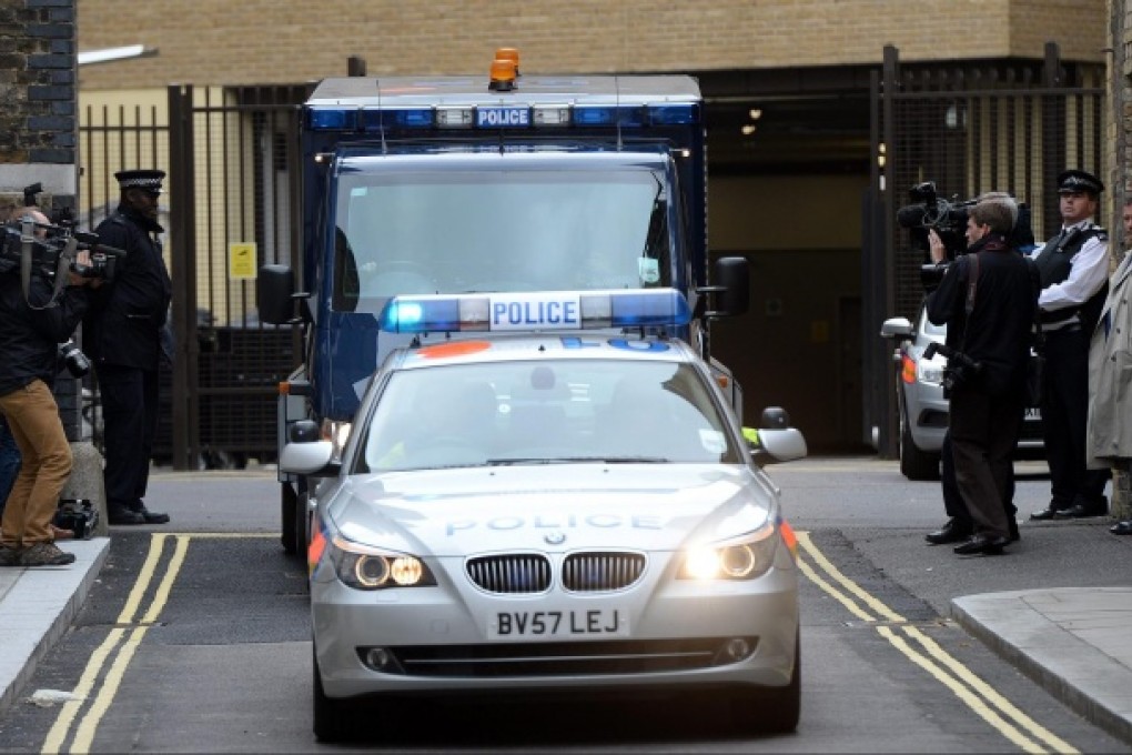 IRA bomb suspect John Downey leaves court. Photo: EPA